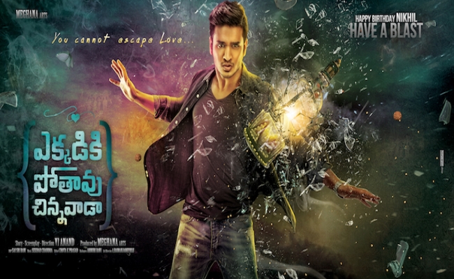 Ekkadiki Potavu Chinnavada movie is the joint venture of Nikhil, VI Anand and Meghana Arts